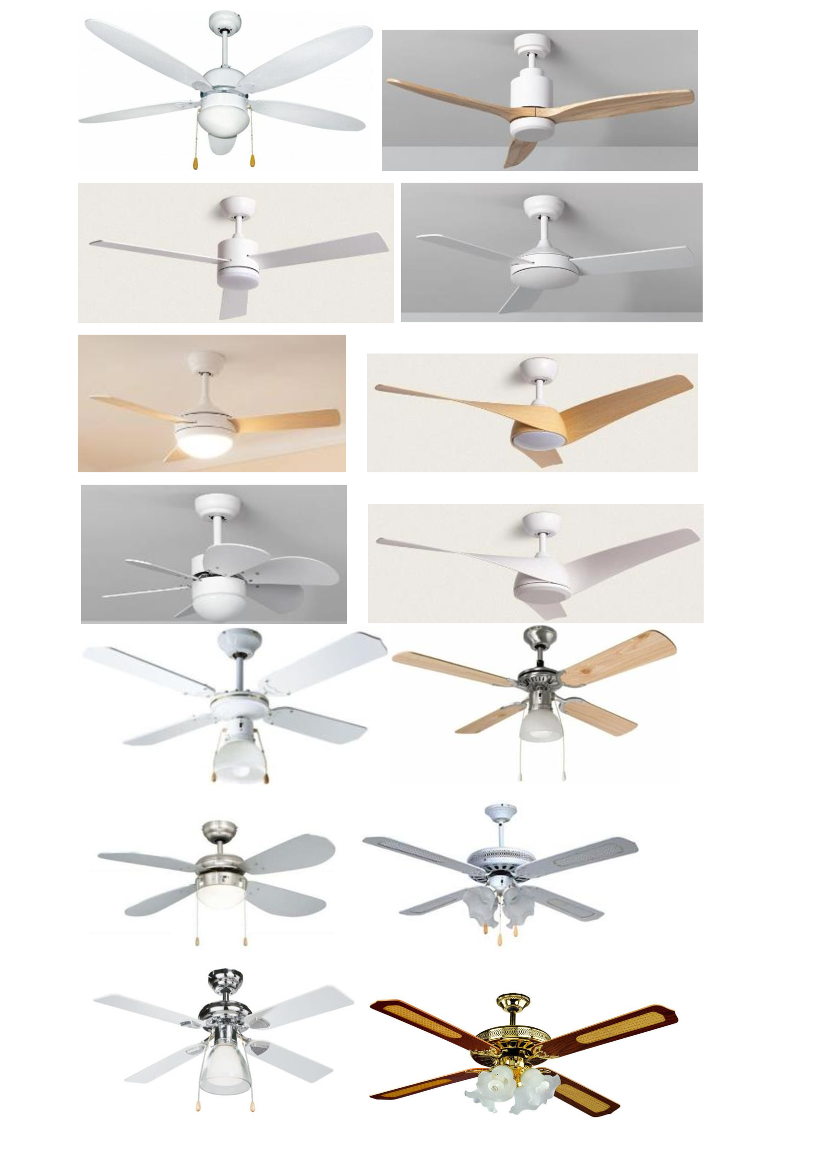VENTILATORI DA SOFFITTO